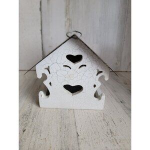 Vintage Birdhouse rustic hanging home decor home crackle